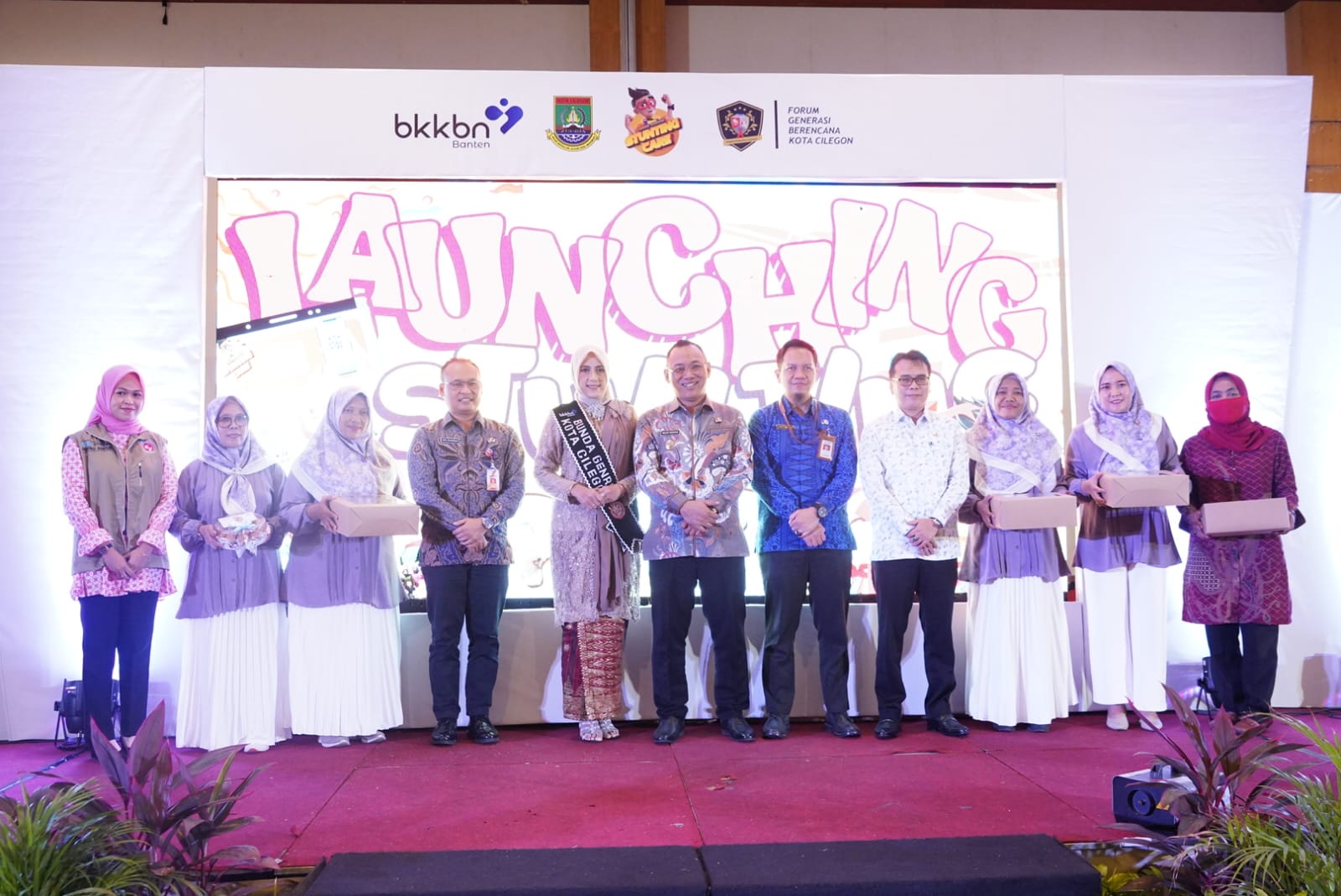 Inovasi Terbaru Di Banten, DP3AP2KB kota Cilegon Launching Aplikasi Stunting Care Genre