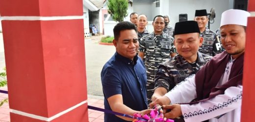 Masjid Bergaya Moderen, Danlanal Banten Resmikan Masjid Al- Haikal