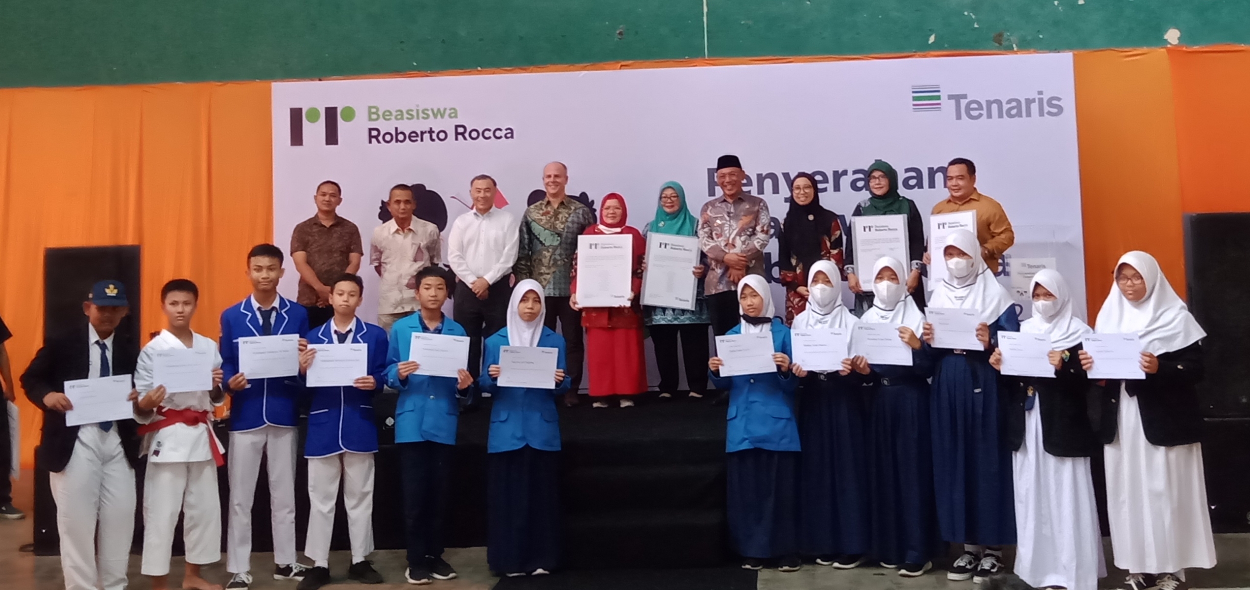 Peduli Dunia Pendidikan Tenaris SPIJ Memberikan Donasi Rp. 783 Juta