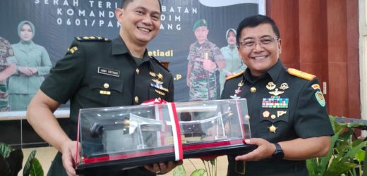 Brigjen TNI Tatang Subarna Pimpin Serah Terima Jabatan Dandim 0601/Pandeglang