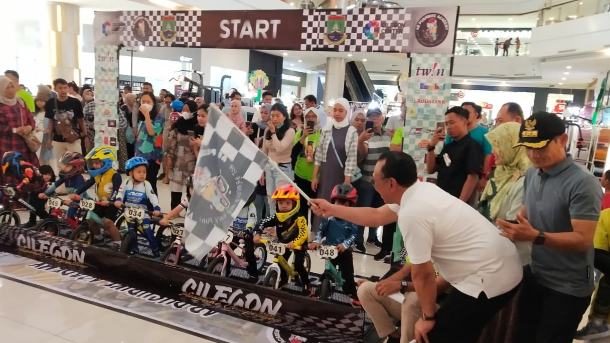 Pertama Kali Digelar, 200 Anak  Ikuti Pushbike Competition Cilegon 2023