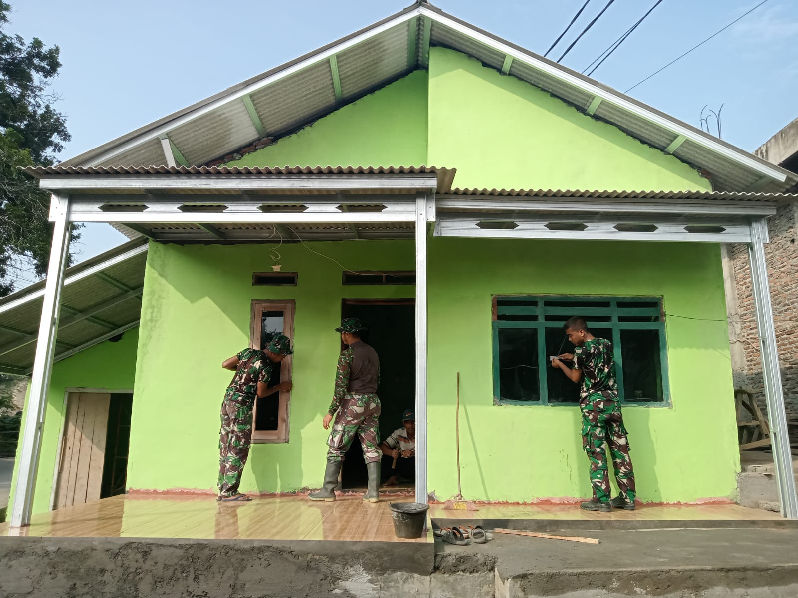 Dan SSK TMMD ke 116 Kodim 0623/Cilegon, MengucapkanTerima Kasih Atas Kerjasama Pelaksanaan Giat TMMD