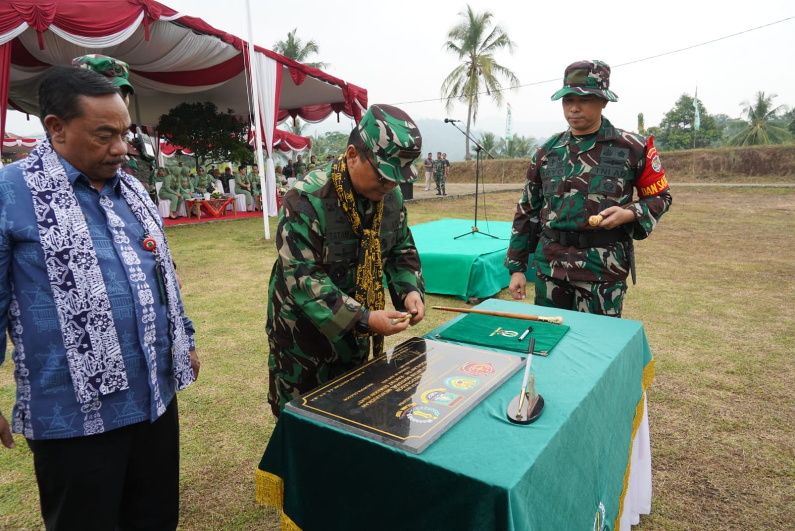 Danrem 064/MY Pimpin Upacara Penutupan TMMD ke-116 Kodim 0623/Cilegon