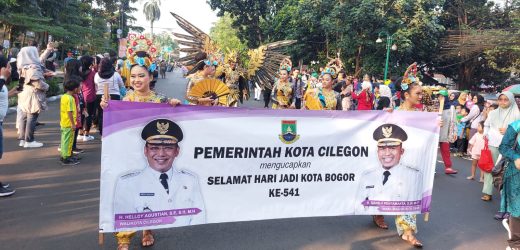 Ikut Meriahkan HJB Ke-541, Walikota Helldy : Bangga Seni Budaya Cilegon Tampil Dihadapan Masyarakat Bogor