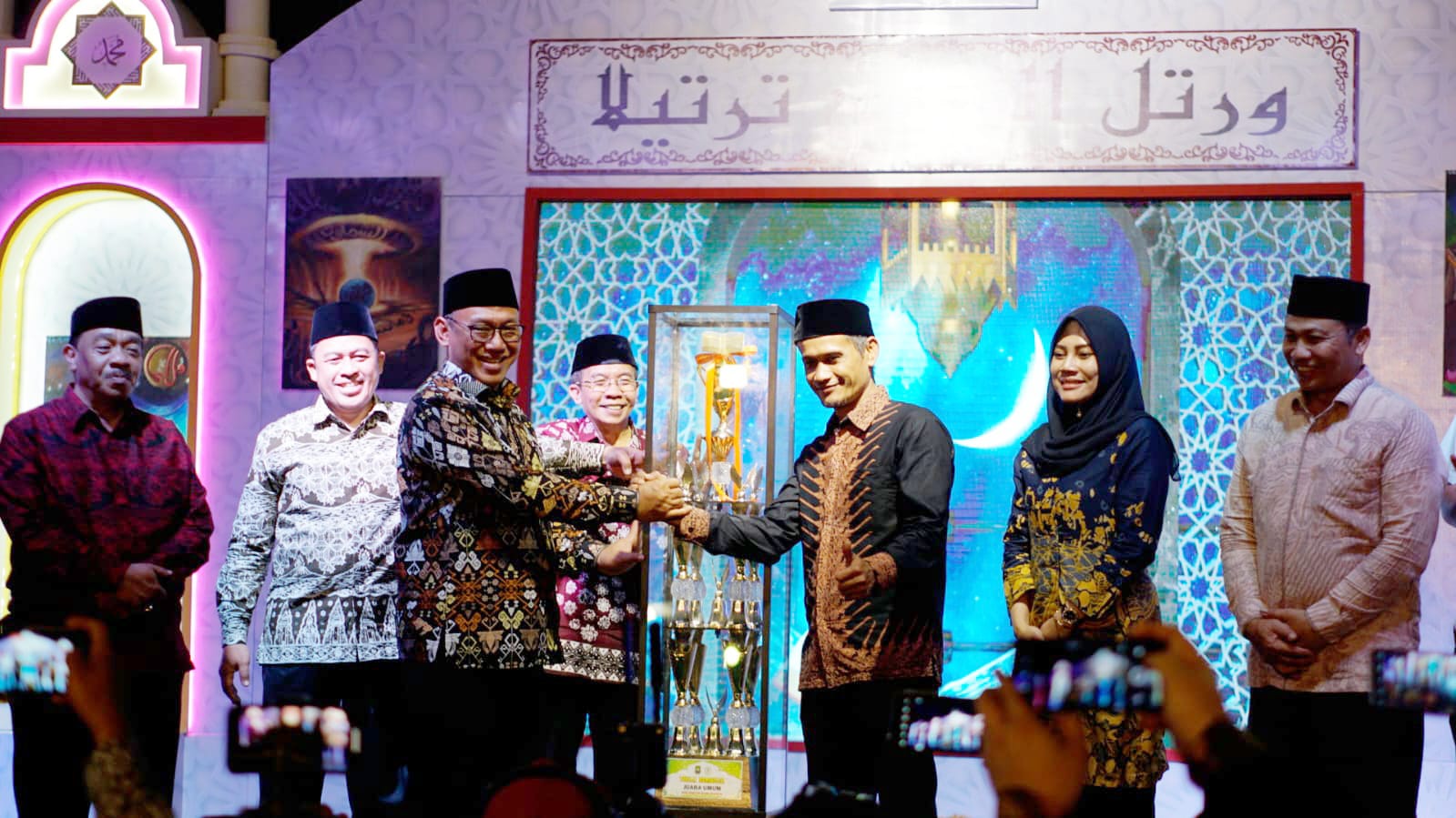 MTQ Ke XXII Tingkat Kota Cilegon, Kecamatan Jombang Raih Juara Umum