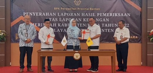 Pemkot Cilegon Raih WTP 10 Kali Berturut-Turut