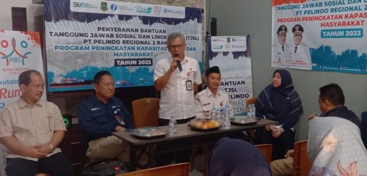 PT Pelindo II Banten Berikan Bantuan Pelaku UMKM di Cilegon