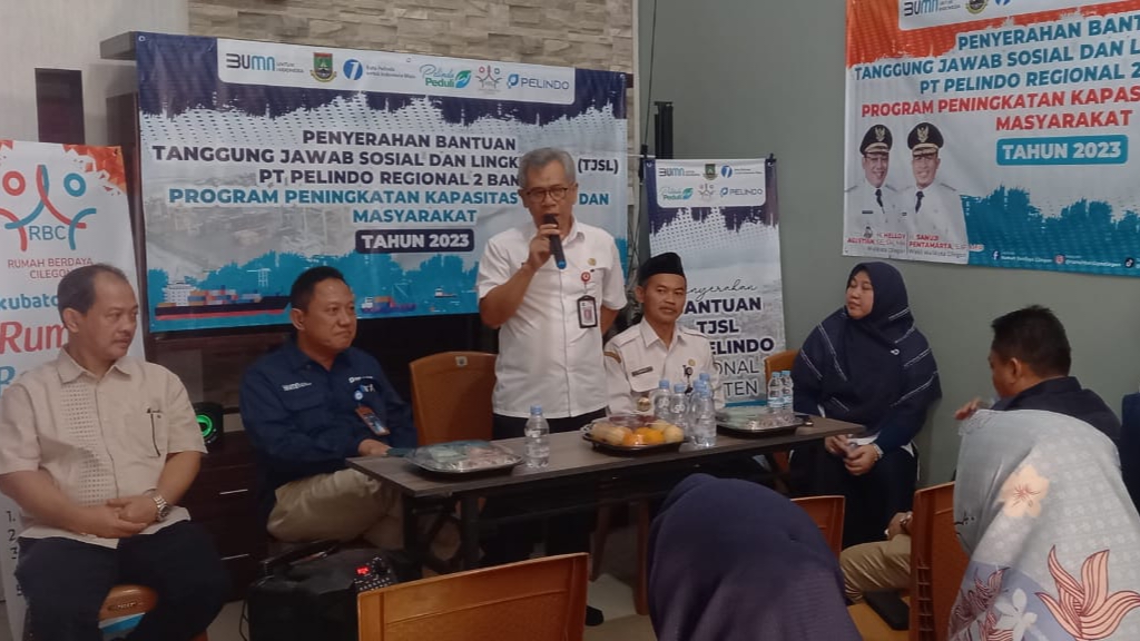 PT Pelindo II Banten Berikan Bantuan Pelaku UMKM di Cilegon