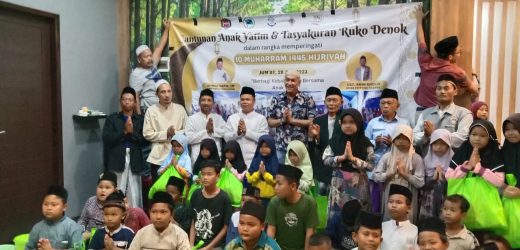 Sambut 10 Muharram 1445 H, Ahmad Hafid Bacaleg PAN Berikan Santunan Anak Yatim Piatu