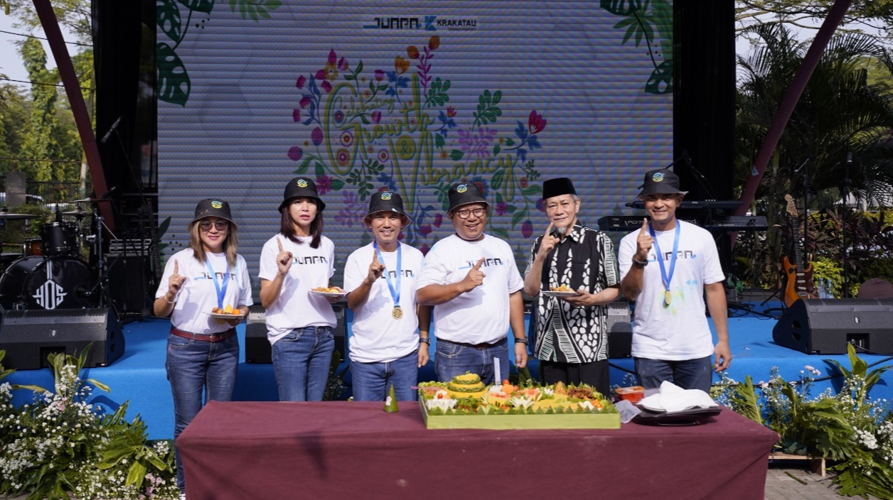 Rayakan HUT Ke 2, PT KSP Gelorakan Semangat Jadi Juara di Luar Cilegon