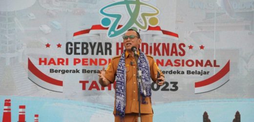 Gebyar Hardiknas 2023, Wali Kota Helldy Minta Tingkatkan Terus Kualitas Pendidikan di Cilegon