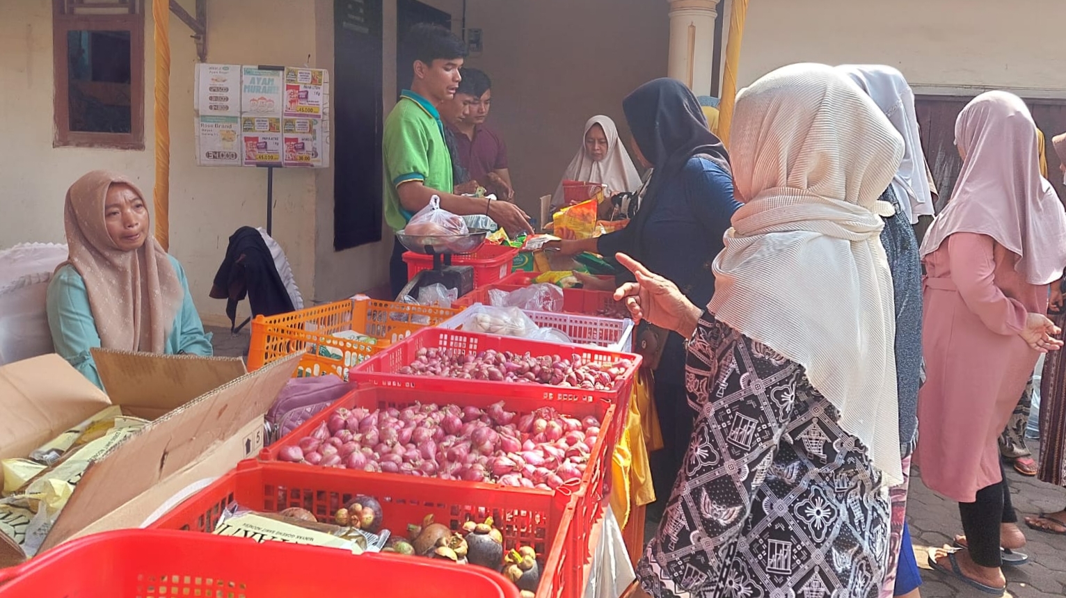 Dorong Stabilitas Harga, Disperindag Cilegon Gelar Operasi Pasar di Kelurahan Kepuh