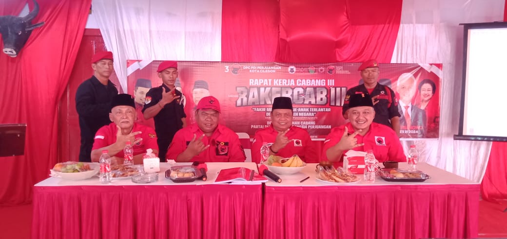 Rakercab III PDIP Cilegon Ke-III, Reno Targetkan Kemiskinan Ekstrem Capai 0 Persen