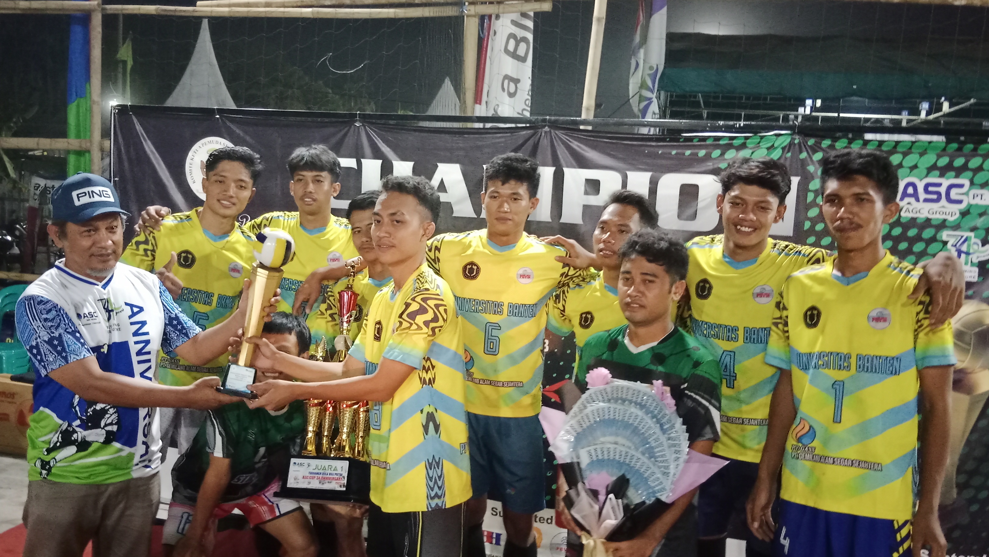 Rayakan Anniversary Ke-34 ASC, K2PSC Gelar Open Tournament Men’s Three Day Volley Ball Cup II