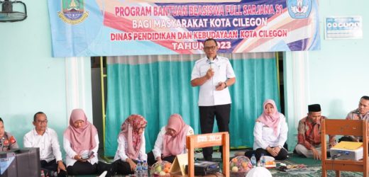 Tahun Ini Pemkot Cilegon Targetkan 1.269 Penerima Beasiswa Full Sarjana