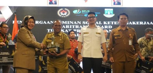 Pemkot Cilegon Raih Paritrana Awards dari BPJS Ketenagakerjaan