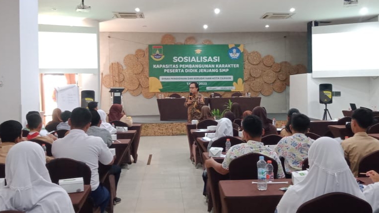 Dindikbud Cilegon Gelar Sosialisasi Kapasitas Pembangunan Karakter Kepada Peserta Didik Jenjang SMP