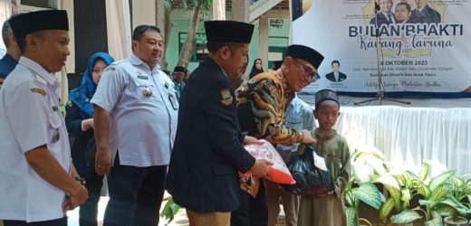 Peringati BBKT Ke-63 Tahun, Karang Taruna Cilegon Gelar Santunan Anak Yatim Dan Dhuafa