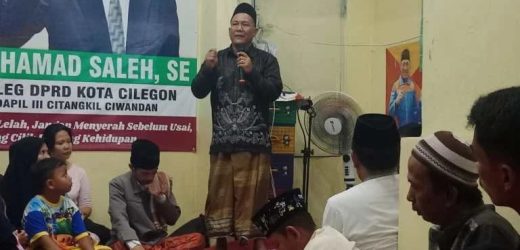 Tasyakuran Rumah Aspirasi Kemenangan, M. Saleh : Mudah-mudahan Membawa Berkah Dan Juga Kemenangan