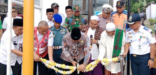 Resmikan 4 JPL Kereta Api, Walikota Helldy Berharap Tidak Ada Lagi Warga Cilegon Menjadi Korban