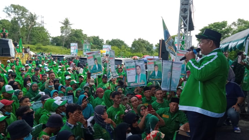Kampanye Akbar, Sahruji : Optimistis PPP Bisa Meraih 1 Fraksi DPRD Cilegon