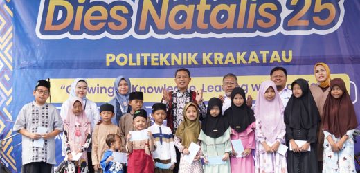 Dies Natalis Ke-25, Sanuji Harap Politeknik Krakatau Cilegon Terus Maju