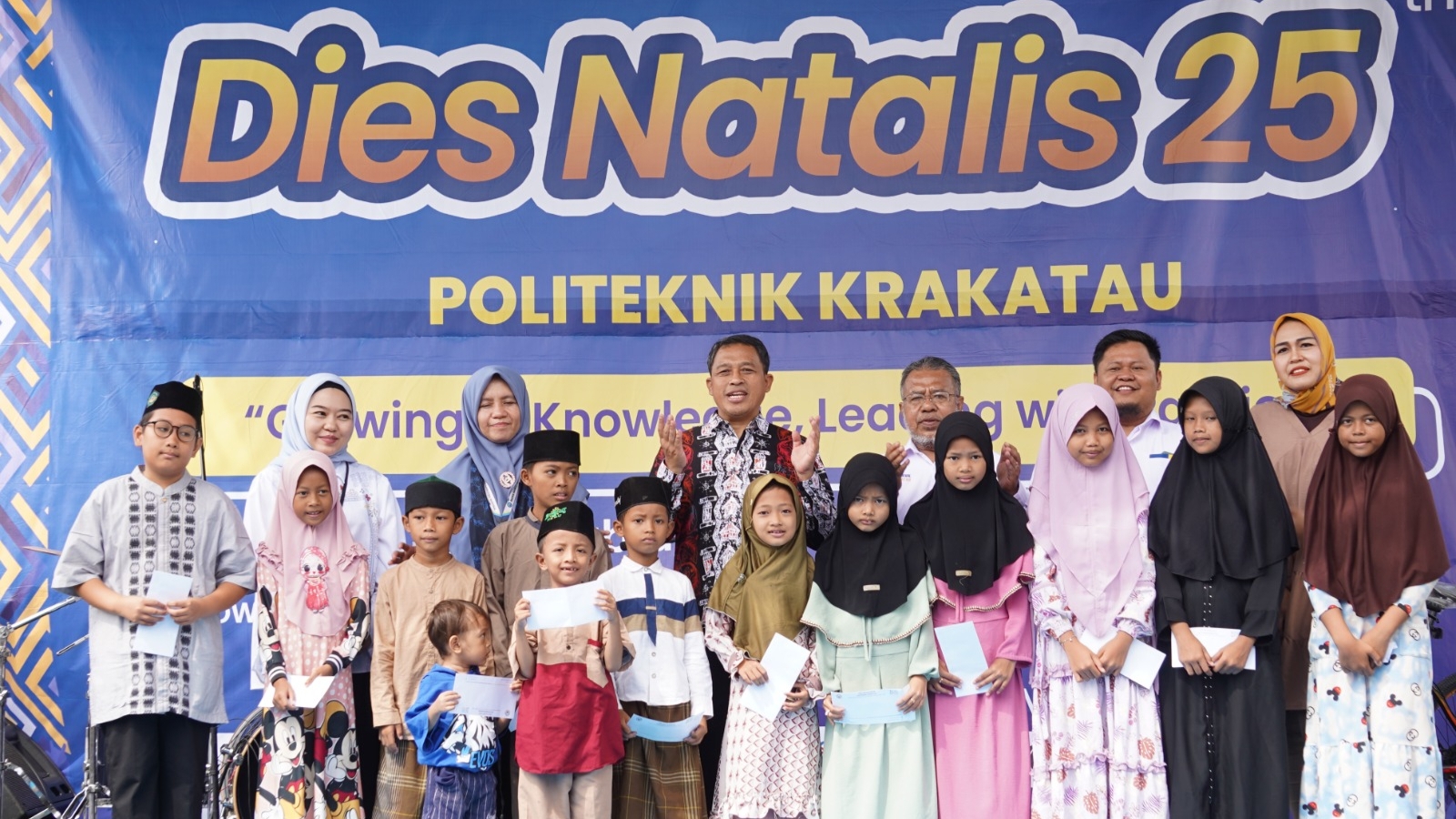 Dies Natalis Ke-25, Sanuji Harap Politeknik Krakatau Cilegon Terus Maju