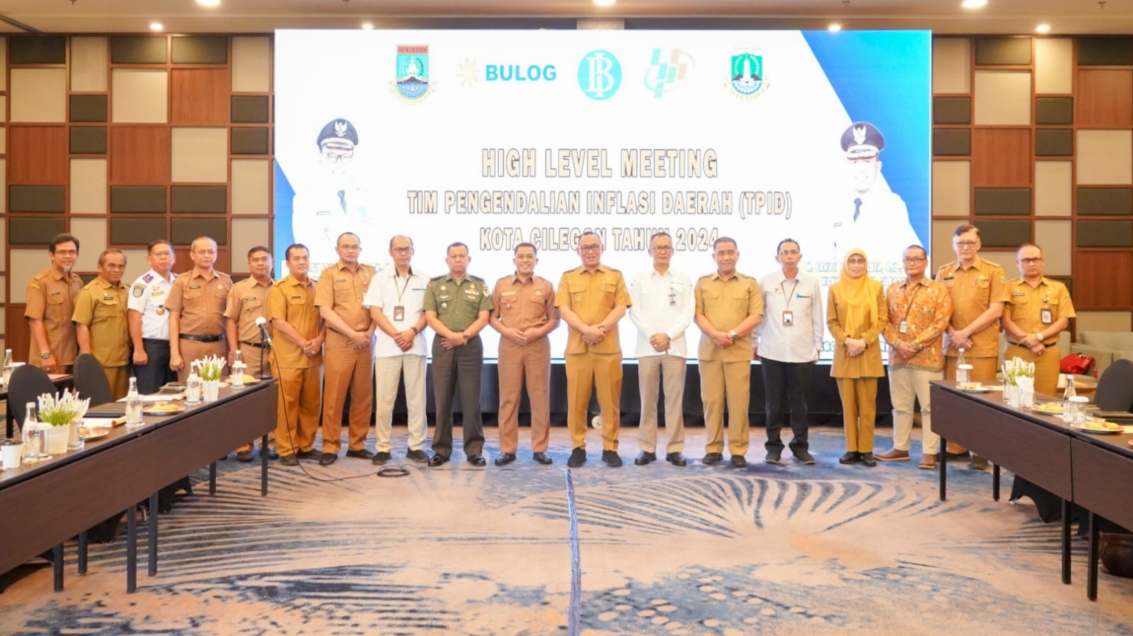 Kendalikan Inflasi Menjelang Ramadhan, TPID Cilegon Gelar Rapat High Level Meeting