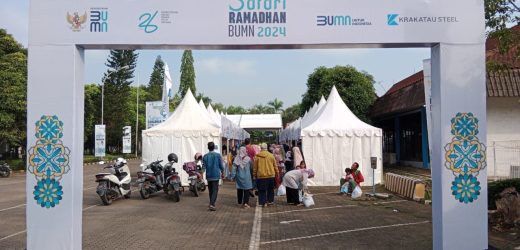 Safari Ramadhan BUMN 2024, PT KS Bagikan 1000 Paket Sembako Murah