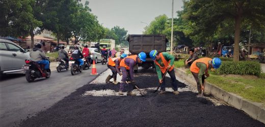 Jelang Arus Mudik, DPUPR Cilegon Benahi Jalur JLS Aman Dilintasi Pemudik