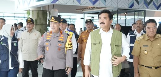 Walikota Cilegon Beserta Para Pejabat Pusat Tinjau Kesiapan Mudik Lebaran di Pelabuhan Merak