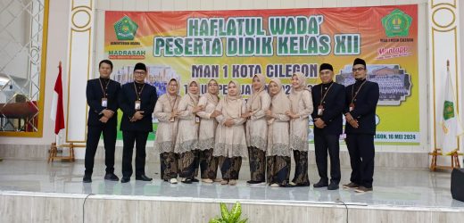 Kemeriahan Haflatul Wada MAN 1 Kota Cilegon Angkatan 2023-2024