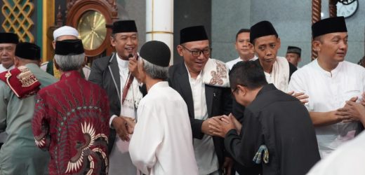 Sholat Idul Fitri, Walikota Cilegon Minta Warga Jadikan Momentum Lebaran untuk Saling Memaafkan