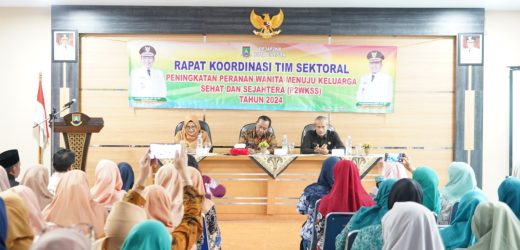 Gelar Rakor Tim Sektoral, Kota Cilegon Siap Pertahankan Gelar Jawara P2WKSS Tingkat Provinsi