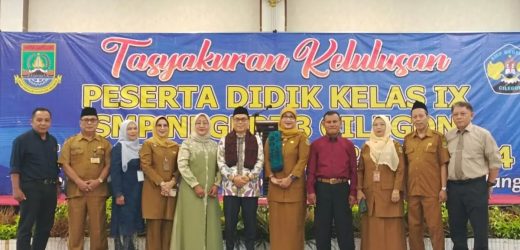 Tasyakuran Pelepasan SMPN 3 Cilegon Di Hadiri Wakil Ketua DPRD Kota Cilegon Hasbi Sidik