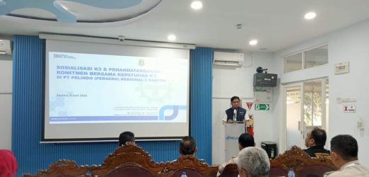 Sosialisasi K3 & Penanda tanyakan Komitmen Bersama Kepatuhan K3 Di PT. Pelindo Regional 2 Banten