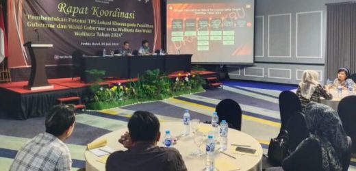 Gelar Rapat Koordinasi, KPU Bentuk TPS Loksus Se-Kota Cilegon