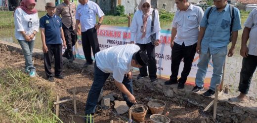 Camat Pulomerak Heoru Resmikan Launching Termin Pertama Di Kelurahan Mekarsari