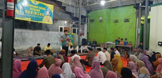 Pantang Mundur Dan Lelah Robinsar lakukan belusukan Sosialisasi Dengan Masyarakat Jombang