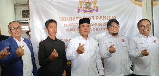 Mukota VI, Abah Salim Resmi Mendaftar Sebagai Calon Ketua Kadin Cilegon 2024-2029