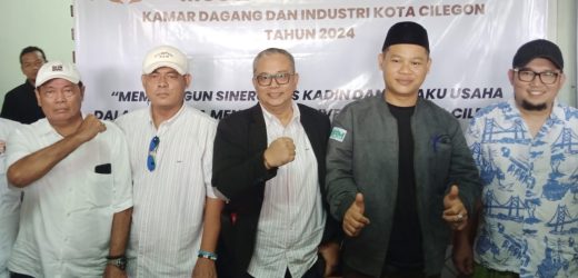 Mukota VI Kadin Cilegon, Andi Jempol Resmi Mendaftar Calon Ketua