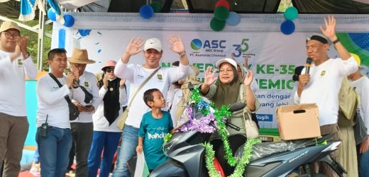 Meriahkan HUT Ke 35, PT Asahimas Chemical kembali Gelar Perlombaan dan Bagikan Doorprize