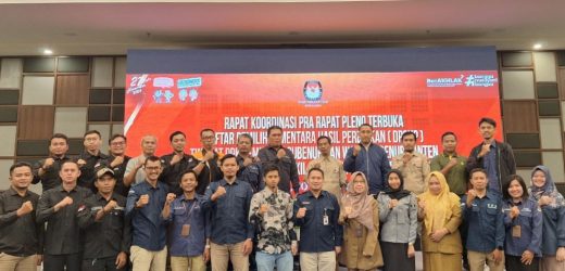 KPU Cilegon Gelar Rapat Pleno Terbuka Rekapitulasi DPSHP