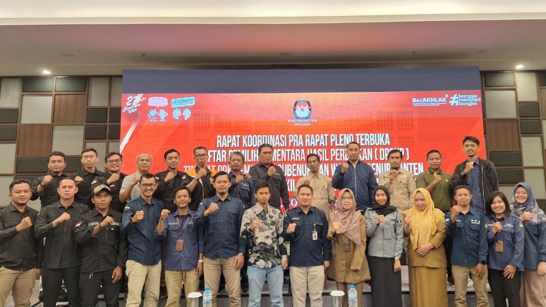 KPU Cilegon Gelar Rapat Pleno Terbuka Rekapitulasi DPSHP