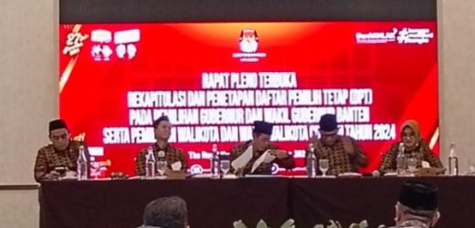 KPU Cilegon Tetapkan 303.413 DPT Pada Pilkada 2024