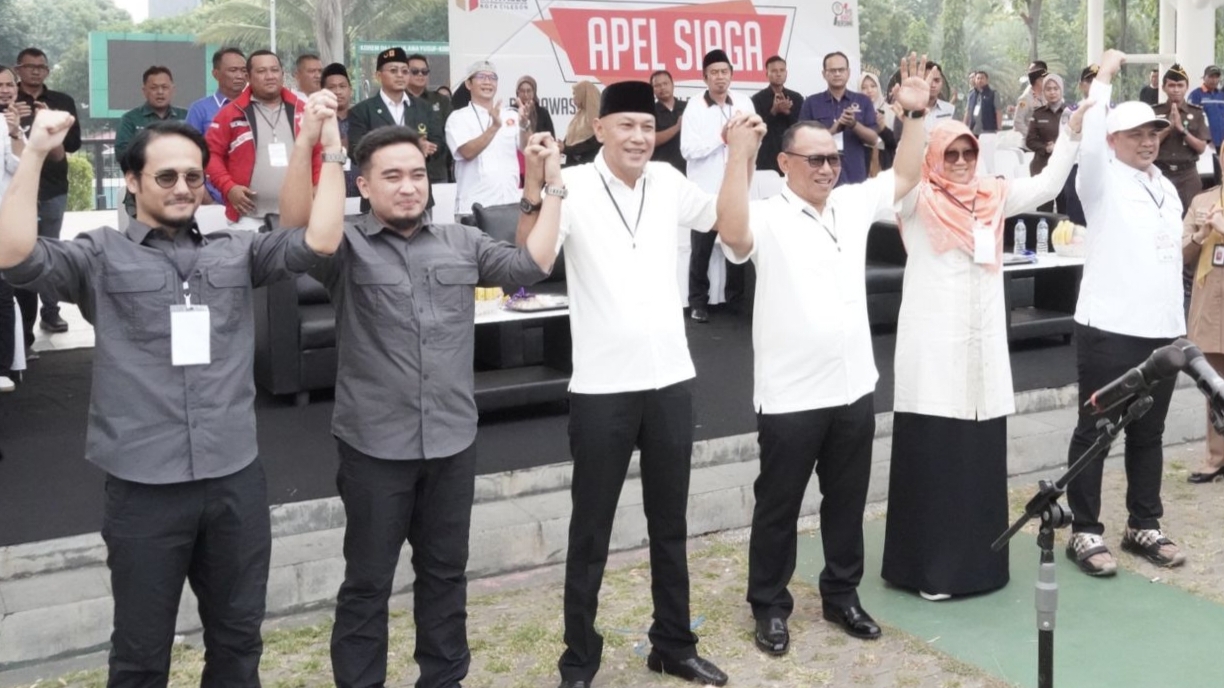 Deklarasi Pilkada Damai 2024, Bawaslu Kota Cilegon Siap Kawal Pemilu Bersih dan Adil