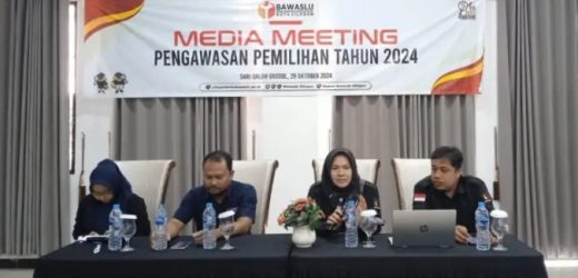 Bangun Sinergitas, Bawaslu Cilegon Gelar Media Meeting