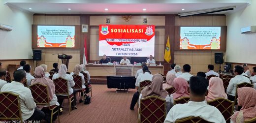 Hadiri Sosialisasi Pencegahan Korupsi, Sekda Maman Ajak ASN Jaga Integritas dan Profesionalisme