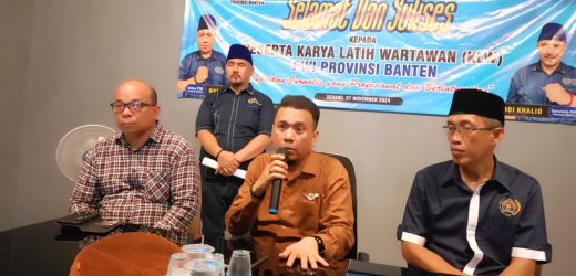 32 Peserta Ikuti Karya Latihan Wartawan di PWI Banten