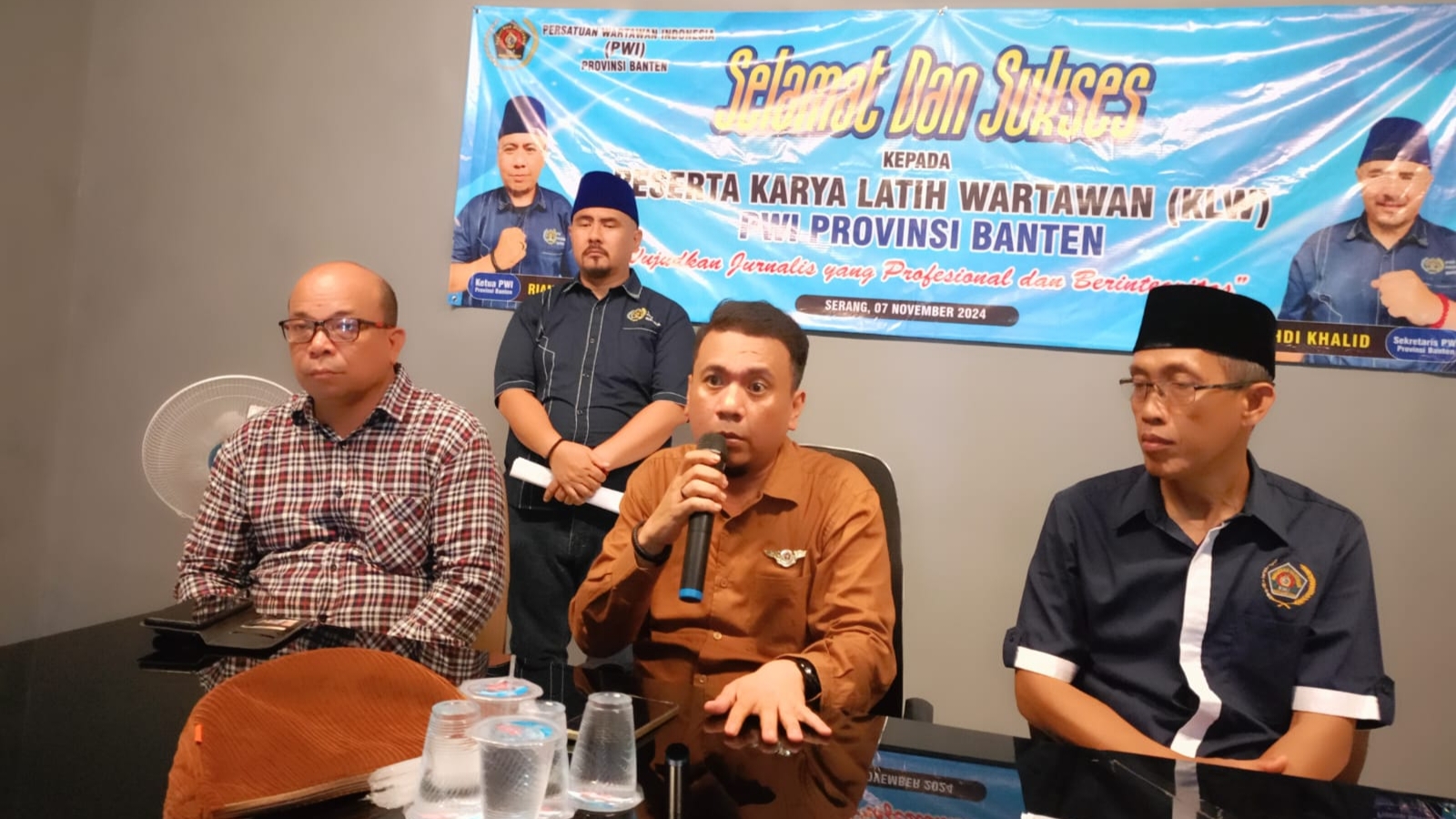 32 Peserta Ikuti Karya Latihan Wartawan di PWI Banten